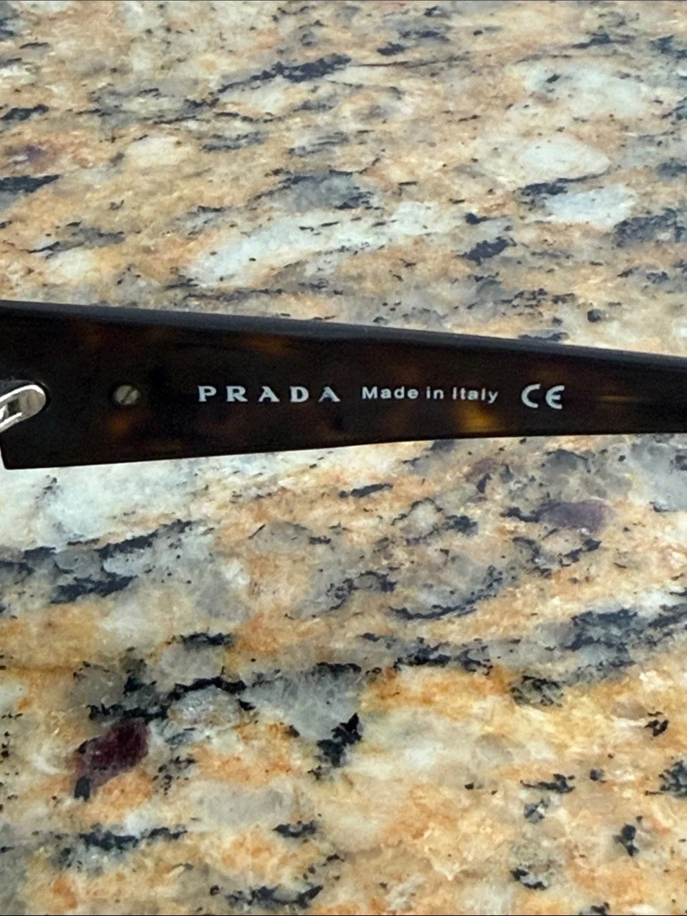 Vintage Prada Tortoiseshell Sunglasses with Brown Lenses